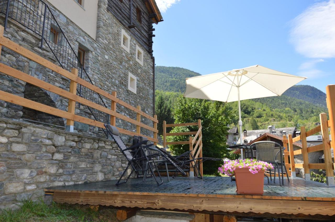 Chambres d'hôtes La Moraine Enchantée Aosta Exterior foto