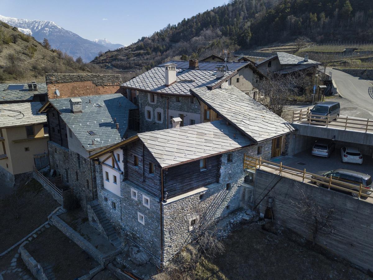 Chambres d'hôtes La Moraine Enchantée Aosta Exterior foto